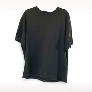 lululemon athletica Black Better Each Day Short Sleeve Tee - Size M